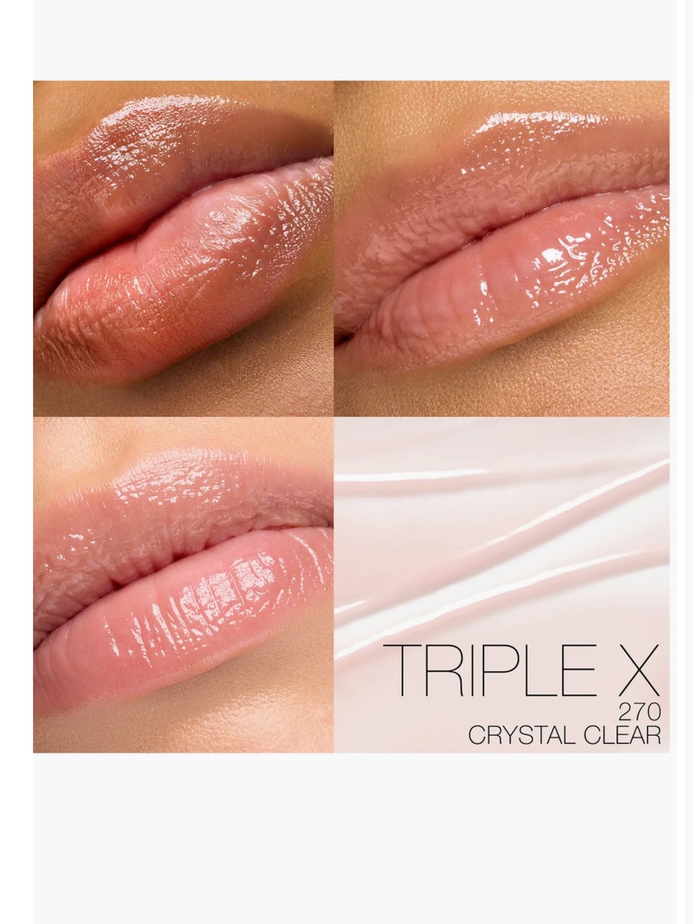 New! NARS after low lip balm in triple x